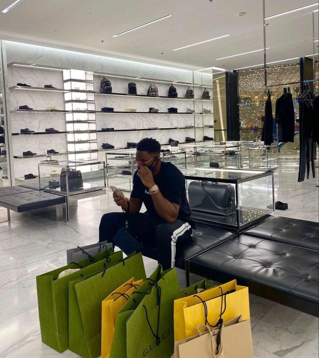 Young adult wearing a modern black streetwear outfit for the Only Vision Counts style guide