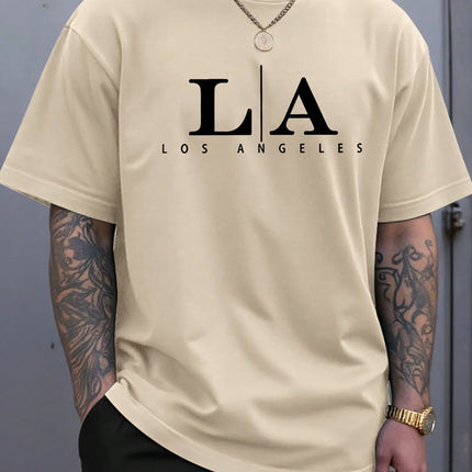 Streetwear T-shirt styled in an urban setting