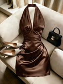 Modern women's dress in an urban fashion setting