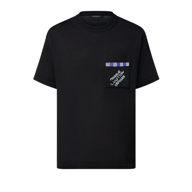 Intarsia Pocket T-shirt