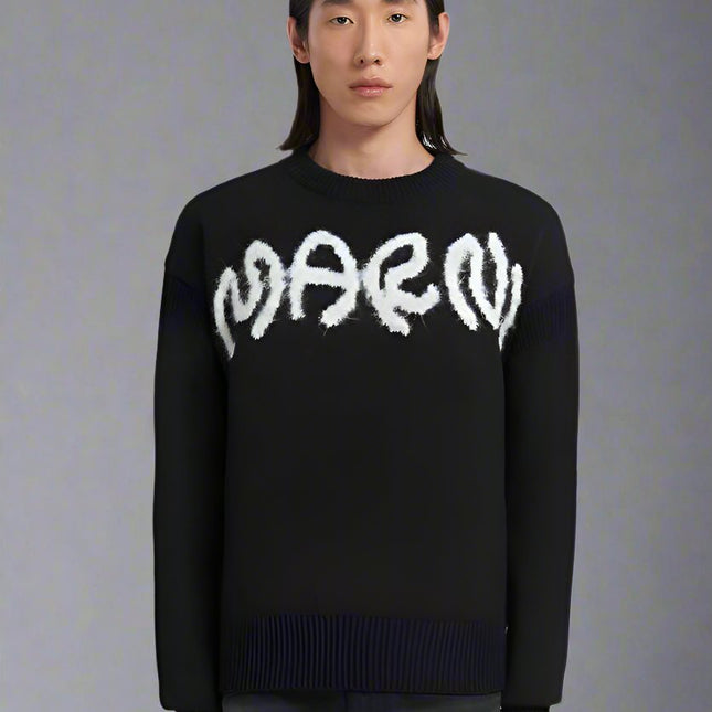 Mohair Art Knit Sweater
