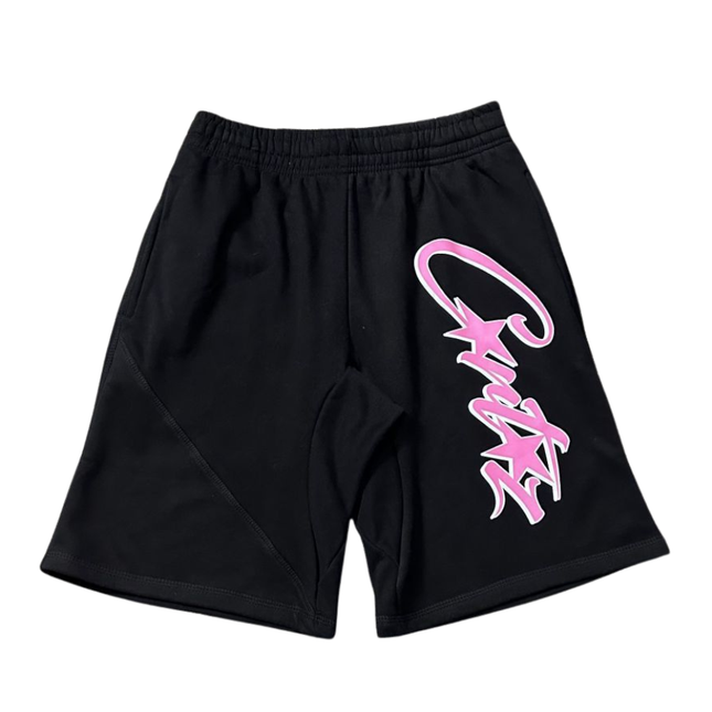 Island Pink Script Shorts