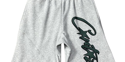 Island Green Script Shorts