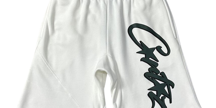 Island Green Script Shorts