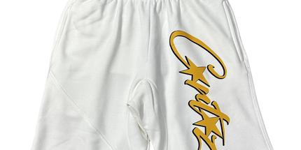 Island Yellow Script Shorts