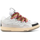 White / Multicolor Laces