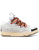 White / Multicolor Laces / 35