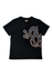T-Shirt / Black Orange / XS