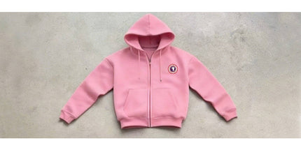 Sport Zip Hoodie Tracksuit Set