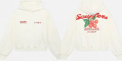 Short-Sleeve Letter Hoodie