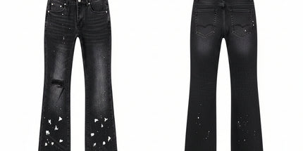 Purple Brand flare fit jeans