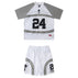 S / white