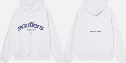 Short-Sleeve Letter Hoodie