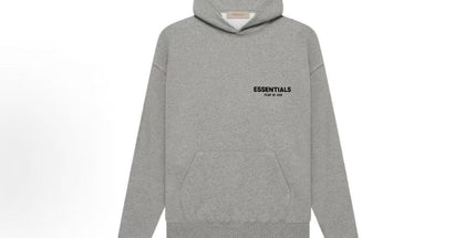 Essentials Flocked Logo Hoodie