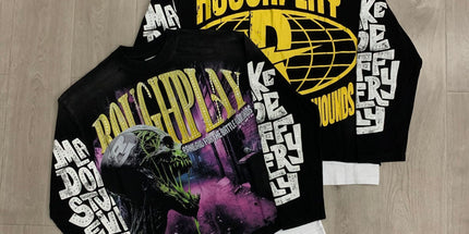 RoughPlay Distressed Rhinestone T-Shirt