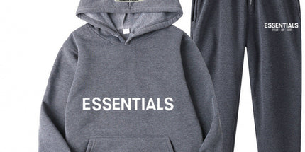 Men's Essentials Reflective Logo Hoodie
