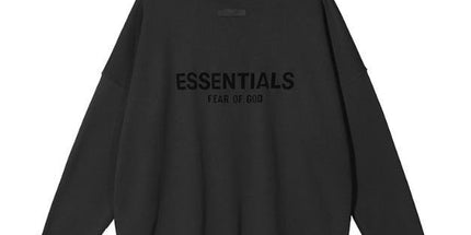 Essentials Flocked Mock-Neck Sweater