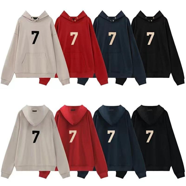 Fear of God Flocked Hoodie