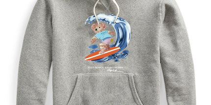 Men's Polo Bear Hoodie