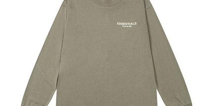 Essentials Silicone Flocked Long Sleeve T-Shirt