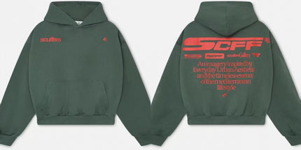 Short-Sleeve Letter Hoodie