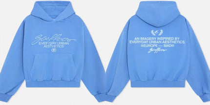 Short-Sleeve Letter Hoodie