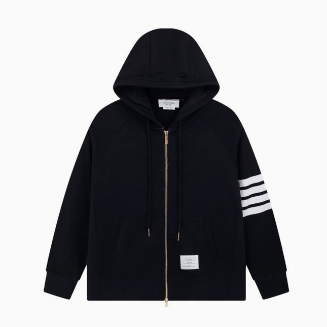 TB Four-Stripe Zip Hoodie