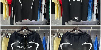 Hellstar Warm-Up T-Shirt & Shorts Set
