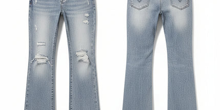 Purple Brand flare fit jeans