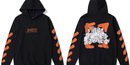 Off-White Oil-Paint Arrow Hoodie