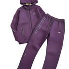 Dark purple suit