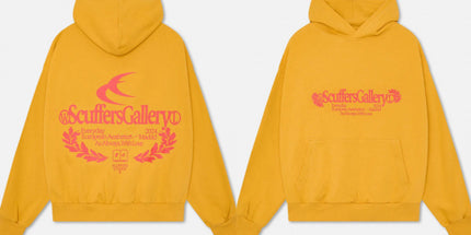 Short-Sleeve Letter Hoodie