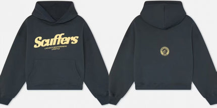 Short-Sleeve Letter Hoodie