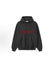 XS / Iron ink black hoodie
