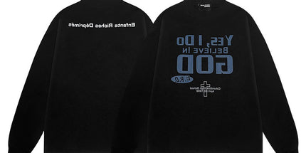 ERD Sketch Graffiti Long Sleeve T-Shirt