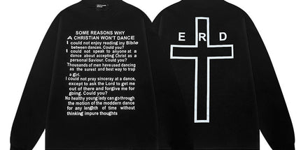 ERD Sketch Graffiti Long Sleeve T-Shirt