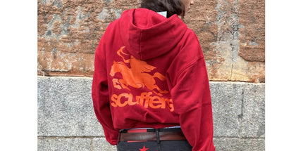 Short-Sleeve Letter Hoodie
