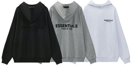 Fear of God Flocked Hoodie
