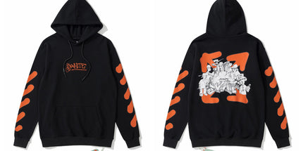 Off-White Ink-Splatter Hoodie