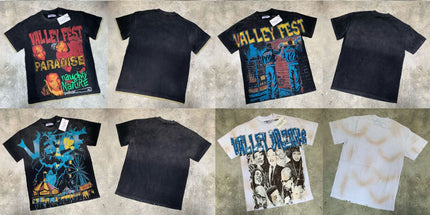 Vale Distressed Figure T-Shirt