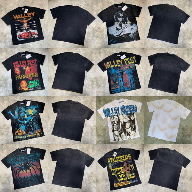 Vale Distressed Figure T-Shirt