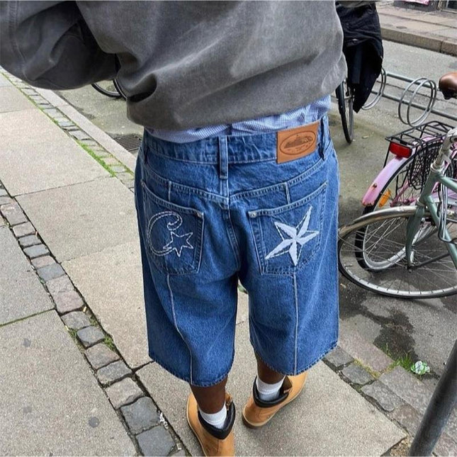 Men's Alcatraz Star Denim Shorts