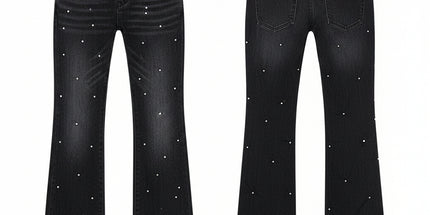 Purple Brand flare fit jeans
