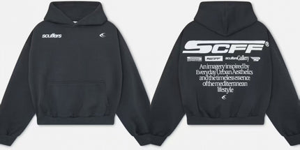 Short-Sleeve Letter Hoodie