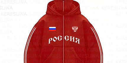 Double-Hood Y2K Zip Hoodie