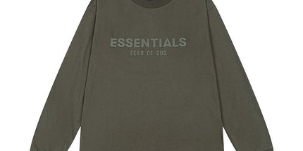 Essentials Silicone Flocked Long Sleeve T-Shirt