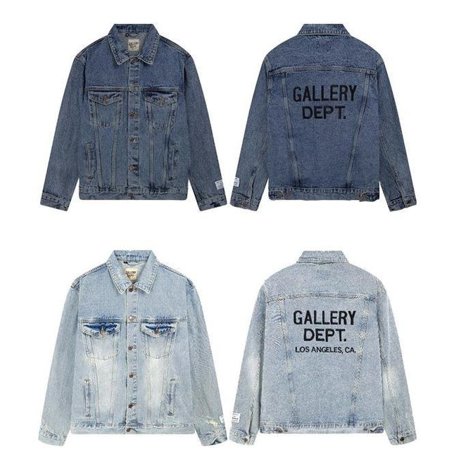 Gallery Dept Distressed Denim Jacket