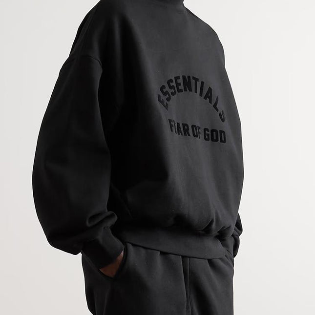 Essentials Cool Black Sweatshirt