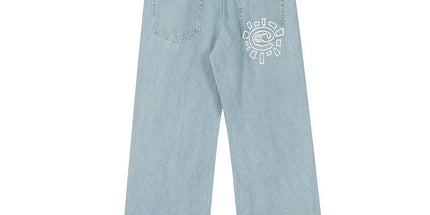 ADWYSD Sun Roll Washed Jeans