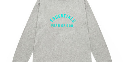 Essentials Silicone Flocked Long Sleeve T-Shirt